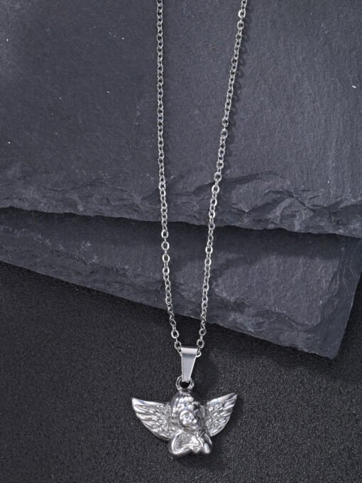 Temperament Personalized Minority Angel Wings Pendant Necklace - Image 6