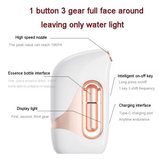 New Oxygen Injection Skin Spray Household Water Light Instrument - Bild 3