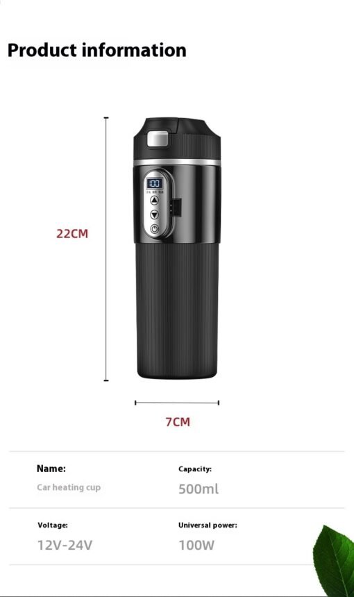 Smart Car Water Boiling Cup Vacuum Cup - Image 3