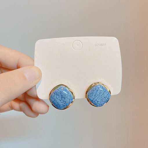 925 Silver Stud Earrings - Image 5