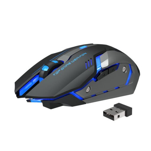 Wireless Charging Silent Gaming Mouse Machinery - immagine 4