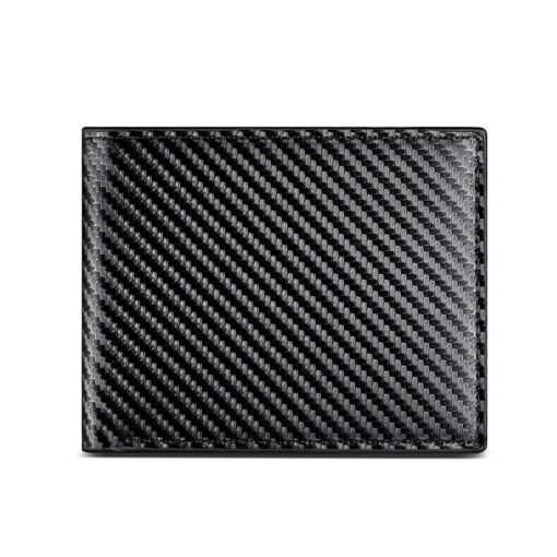 Three-fold Carbon Fiber High-grade Men's Wallet - Image 2