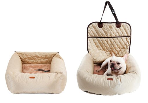 2 In 1 Pet Dog Carrier Folding Car Seat Pad Thickened Multi-purpose Pet Bed Dog Car Mattress Pets Supplies - Hình ảnh 3