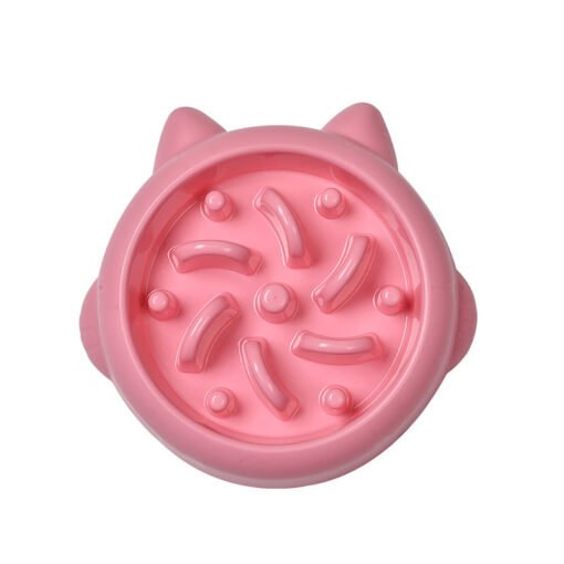 Pet Dog Cat Slow Feeder Bowls Anti Choking Slow Feeder Dish Bowl Home Dog Eating Plate Anti Gulping Bowl Supplies - Imagen 8