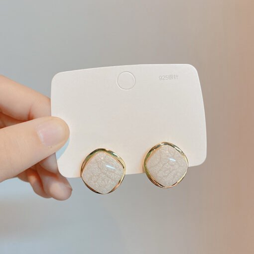 925 Silver Stud Earrings - Image 3