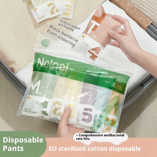 Women's Antibacterial Plus Size Daily Disposable Disposable Underwear