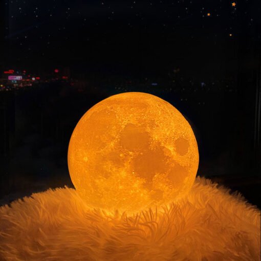 3D Printing Moon Night Table Lamp Chinese Valentine's Day Gift - Larawan 4