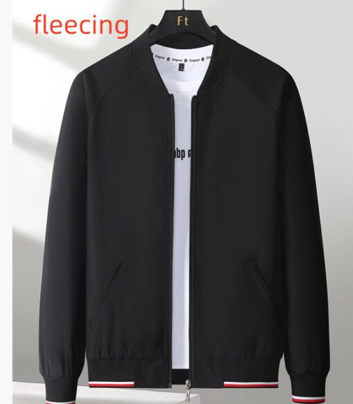 Men's Casual Business Baseball Uniform Fashion All-match One-piece Sleeve - Bild 3
