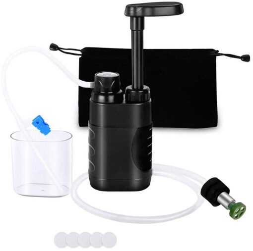 Outdoor Personal Water Purifier, Camping Portable Filter Survival Drinking Fountain, Outdoor Water Purifier - Larawan 4