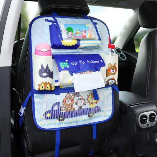 Car Seat Back Storage Bag Hanging Multifunctional - Larawan 9