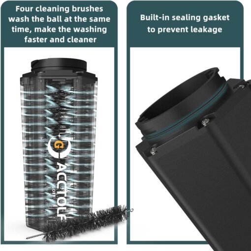 Golf Washing Machine Golf Bag Portable Cleaner Golf Accessories Golf Washing Ball - 图片 6
